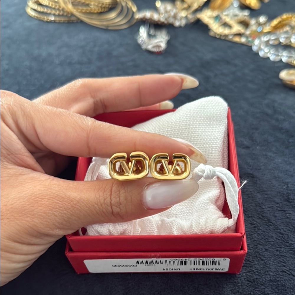 Gold Designer Earrings